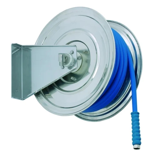 Ручная катушка RAMEX AVM 9310 50м. 3/8″ или 35м. 1/2″(нерж.) 1/2″ш. 1/2″ш. 200 бар.